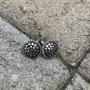Silver earrings